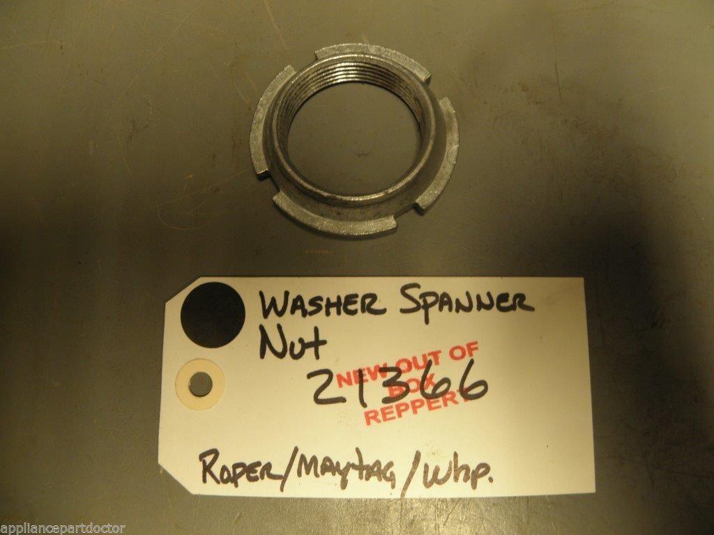 Maytag Roper Whirlpool Washer 21366 Spanner Nut new w/o box Maytag Roper Whirlpool Washer 21366 Spanner Nut new w/o box